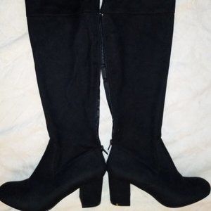 Steve Madden, Over-the-Knee Black Boots Size 8